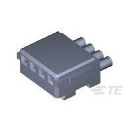 TE CONNECTIVITY Headers And Edge Type Connector, 1 Row(S), Female, Crimp Terminal, White Insulator 2058943-3